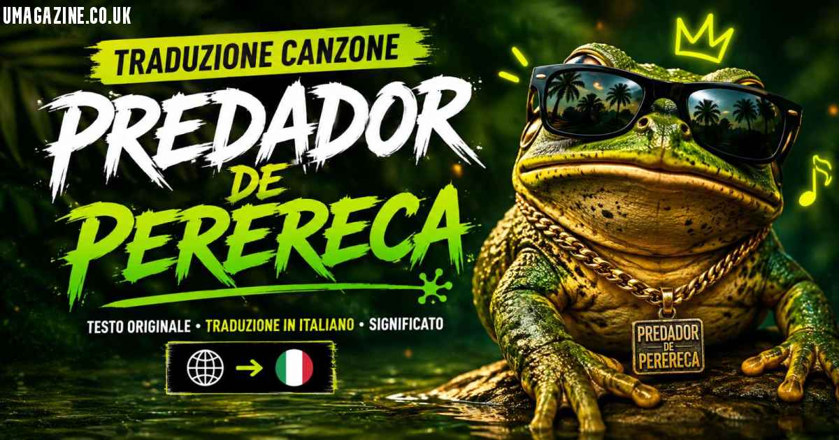 Traduzione Canzone Predador de Perereca