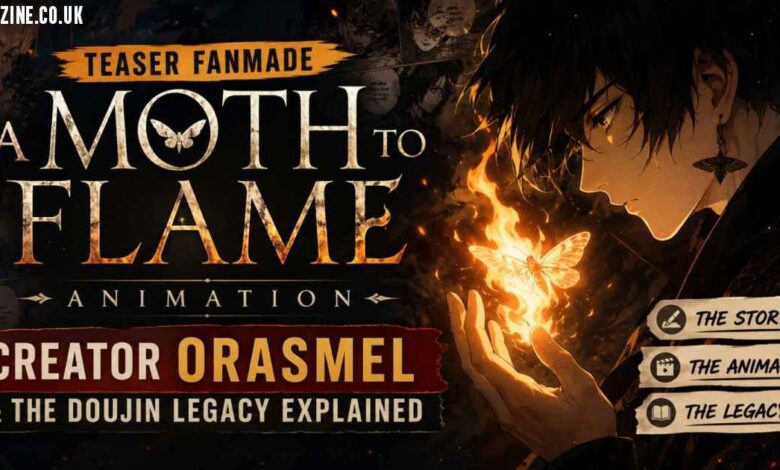 Teaser Fanmade A Moth To Flame – Animation, Creator Orasmel