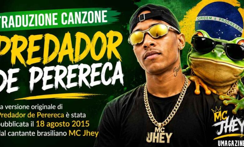 Traduzione Canzone Predador de Perereca